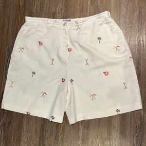 CORAL BAY GOLF SHORTS women size 18